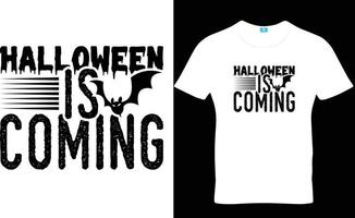 conception de t-shirt d'halloween vecteur