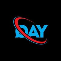 logo qai. qay lettre. création de logo de lettre qay. initiales logo qay liées avec un cercle et un logo monogramme majuscule. typographie qay pour la marque technologique, commerciale et immobilière. vecteur