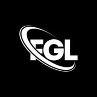 logo fgl. lettre fgl. création de logo de lettre fgl. initiales logo fgl liées avec un cercle et un logo monogramme majuscule. typographie fgl pour la technologie, les affaires et la marque immobilière. vecteur