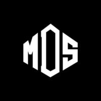 création de logo de lettre mdd avec forme de polygone. création de logo en forme de polygone et de cube mdd. modèle de logo vectoriel mdd hexagone couleurs blanches et noires. monogramme mdd, logo d'entreprise et immobilier.