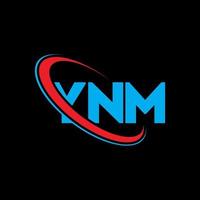 logo ynm. ynm lettre. création de logo de lettre ynm. initiales logo ynm liées avec un cercle et un logo monogramme majuscule. typographie ynm pour la technologie, les affaires et la marque immobilière. vecteur