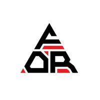 pour la conception de logo de lettre triangle avec forme de triangle. pour le monogramme de conception de logo triangle. pour le modèle de logo vectoriel triangle avec la couleur rouge. pour un logo triangulaire logo simple, élégant et luxueux.