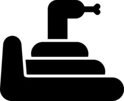 icône de glyphe de serpent vecteur