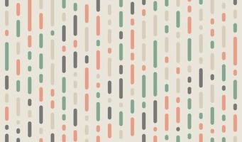 motif abstrait de lignes rondes verticales de couleur tendance sur fond. conception de bannière de couleur vert pastel, orange, beige. peut être utilisé pour la couverture, l'affiche, la bannière Web, le dépliant, la page d'accueil, la publicité imprimée. vecteur