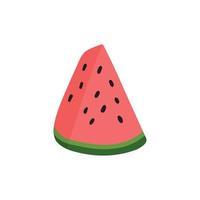 clipart de pastèque, fruits mûrs d'été, fête de la pastèque. vecteur