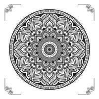 conception de fond de mandala ornemental de luxe créatif, moderne, abstrait et professionnel ou vecteur de conception de modèle