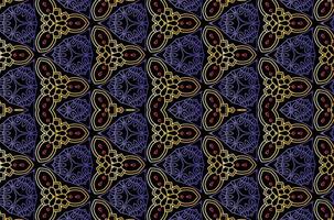 motif de mandala abstrait vecteur