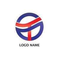 création de logo d'entreprise vecteur