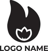 vecteur de conception de logo de biogaz