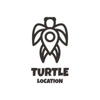 illustration graphique vectoriel de tortue, bon pour la conception de logo