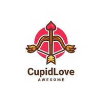 illustration graphique vectoriel de l'amour cupidon, bon pour la conception de logo