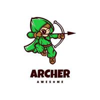 illustration graphique vectoriel d'archer, bon pour la conception de logo