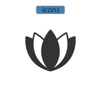 icônes de spa symboles éléments vectoriels pour le web infographique vecteur