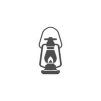 création d'icône logo lanterne vecteur