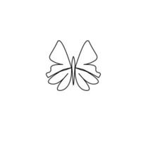 vecteur d'illustration icône papillon