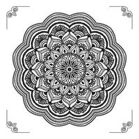 conception de fond de mandala ornemental de luxe créatif, moderne, abstrait et professionnel ou vecteur de conception de modèle