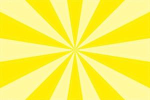 fond de motif sunburst jaune. rayon étoile radiale avec style de point arrière. illustration vectorielle vecteur