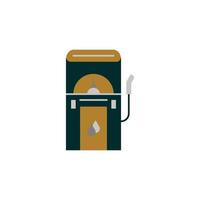 icône de station d'essence ou d'huile parfaite pour vos besoins en matière d'application, de site Web ou de projet vecteur