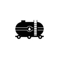 icône de camion de pétrole parfaite pour votre application, votre site Web ou vos besoins de projet vecteur