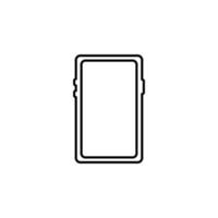 vecteur de téléphone portable pour la présentation de l'icône du symbole du site Web