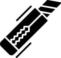 icône de vecteur de glyphe de coupeur