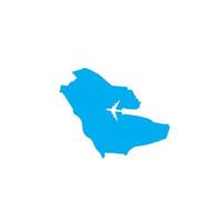 logo de voyage arabe vecteur