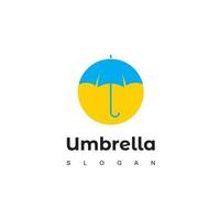 modèle de logo de parapluie vecteur