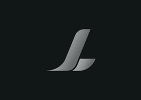 lettre jl logo design fichier vectoriel gratuit