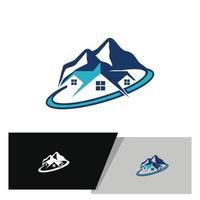 logement en montagne logo ou pictogramme