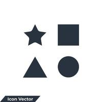 illustration vectorielle de variété icône logo. modèle de symbole de variation pour la collection de conception graphique et web vecteur