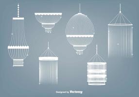 Ensemble de vecteur de lustre en cristal