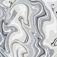 texture marbre dans les couleurs gris, noir et blanc. image vectorielle abstraite. vecteur