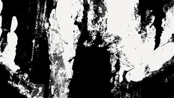 fond de texture de peinture grunge abstrait noir et blanc. vecteur