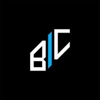 création de logo de lettre bc avec graphique vectoriel