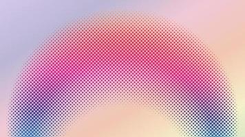 modèle de conception d'arrière-plan coloré en demi-teintes radiales, pop art, illustration de motif de points abstraits, élément de texture moderne, fond d'écran rose orange violet dégradé violet, projet vectoriel de fichier eps 10