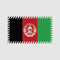 vecteur de drapeau afghanistan. drapeau national