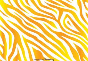 Golden Yellow zebra print background vecteur