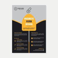 modèle de conception de flyer et brochure d'événement d'entreprise vecteur