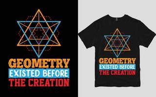 conception de t-shirt de mathématiques vecteur