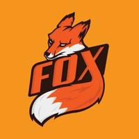 logo vectoriel de sport de renard