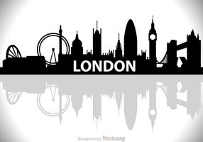 Londres city scape vector