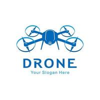 vecteur de logo de drone