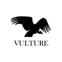 vecteur de logo vautour