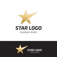 star logo.star logo pour entreprise et entreprise.avec concept d'illustration vectorielle moderne. vecteur