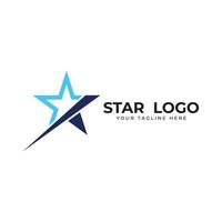 star logo.star logo pour entreprise et entreprise.avec concept d'illustration vectorielle moderne. vecteur