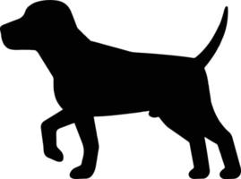 silhouette de chien, vecteur de chien