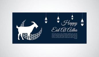 joyeux eid al adha vecteur