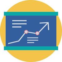 icône de vecteur isolé de diagramme qui peut facilement modifier ou éditer