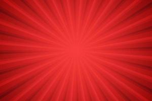 rayons de soleil style vintage rétro sur fond rouge, fond de motif sunburst. des rayons. illustration vectorielle de bannière d'été. fond d'écran abstrait sunburst pour modèle de publicité sur les réseaux sociaux d'entreprise. vecteur