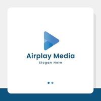 logo média airplay vecteur